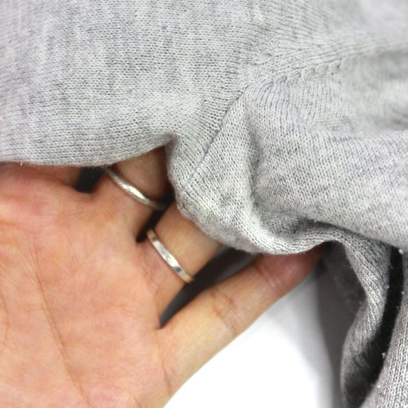 BARNEY'S NEW YORK Light Grey Silk Cotton Blend Knit Cardigan Tank Set - Picture 10 of 12